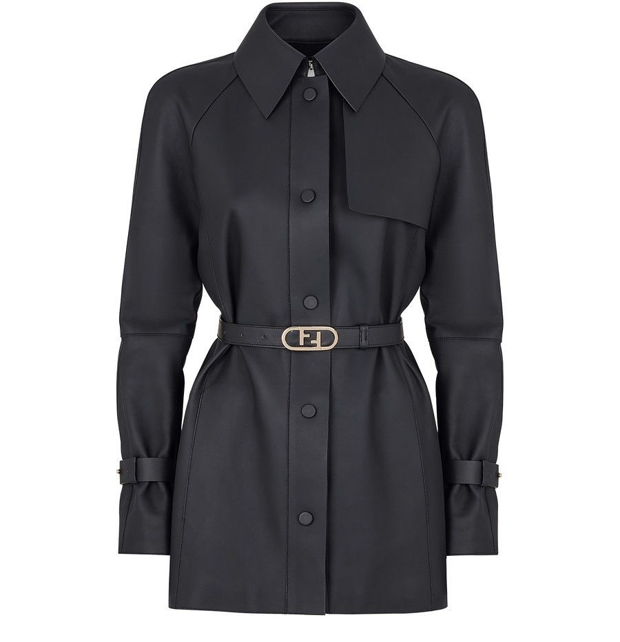 Fendi o1s1wg110225 Jacket in Black Size S / US 4 / IT 40 - 1 Thumbnail