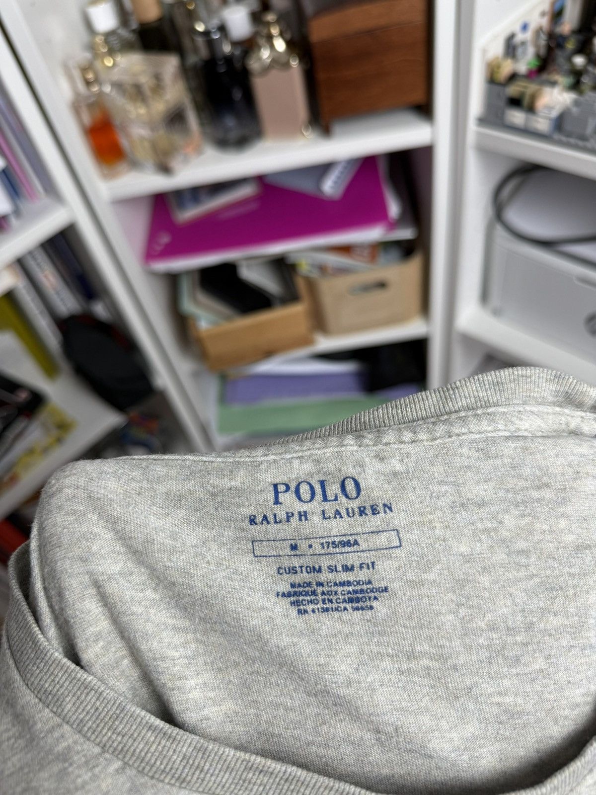 Designer × Polo Ralph Lauren × Ralph Lauren Polo Ralph Lauren basic grey t-shirt M designer old money y2k Size US M / EU 48-50 / 2 - 4 Thumbnail
