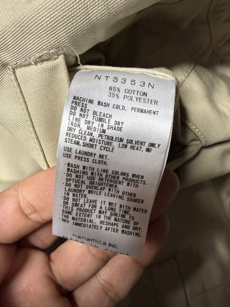 Nanamica × The North Face Purple Label TNF X NANAMICA A/W 23 Chino Cargo Field Pants Size US 36 / EU 52 - 10 Thumbnail