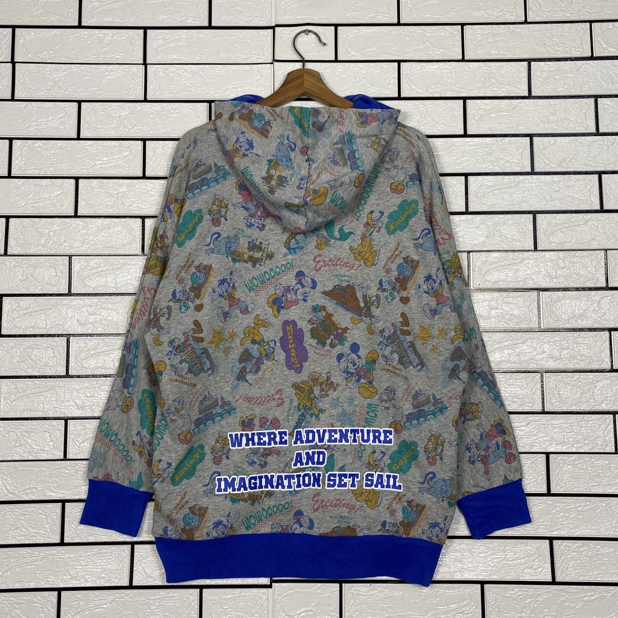 Japanese Brand 📌 Camouflage Hoodie Pull Over Disney Mickey Mouse Size US M / EU 48-50 / 2 - 9 Thumbnail