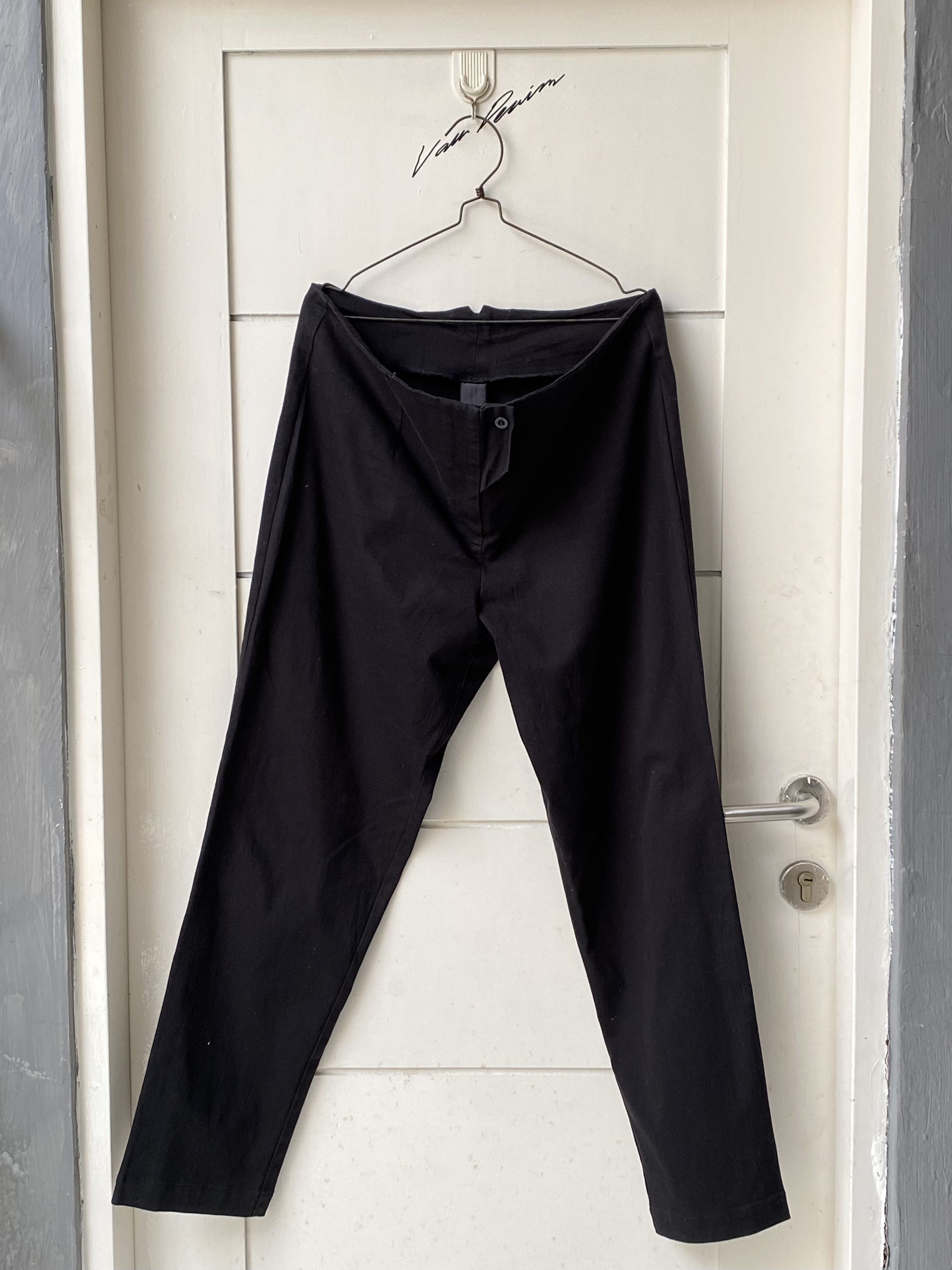 Yohji Yamamoto Yohji Yamamoto ROBYN Black Long Pants Size US 34 / EU 50 - 7 Thumbnail