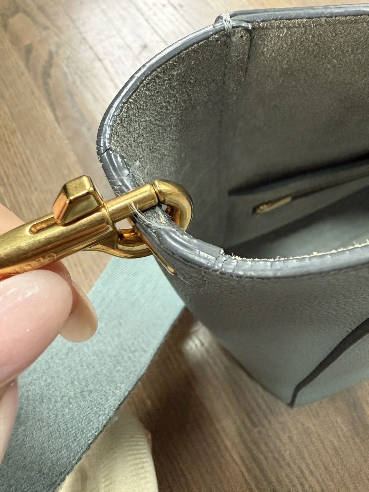 Celine Celine Seau Sangle Bag Small Size ONE SIZE - 4 Thumbnail