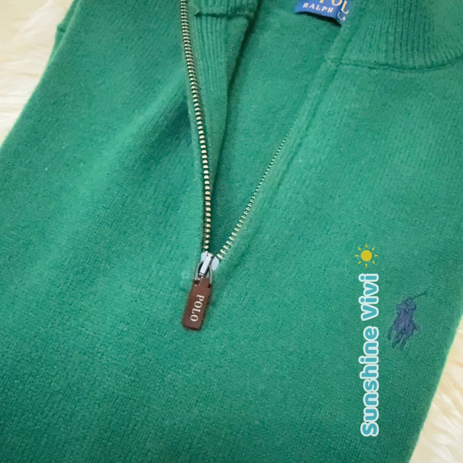 Ralph Lauren NEW POLO Ralph Lauren Wool Pullover Sweater Green Medium Size US S / EU 44-46 / 1 - 9 Thumbnail