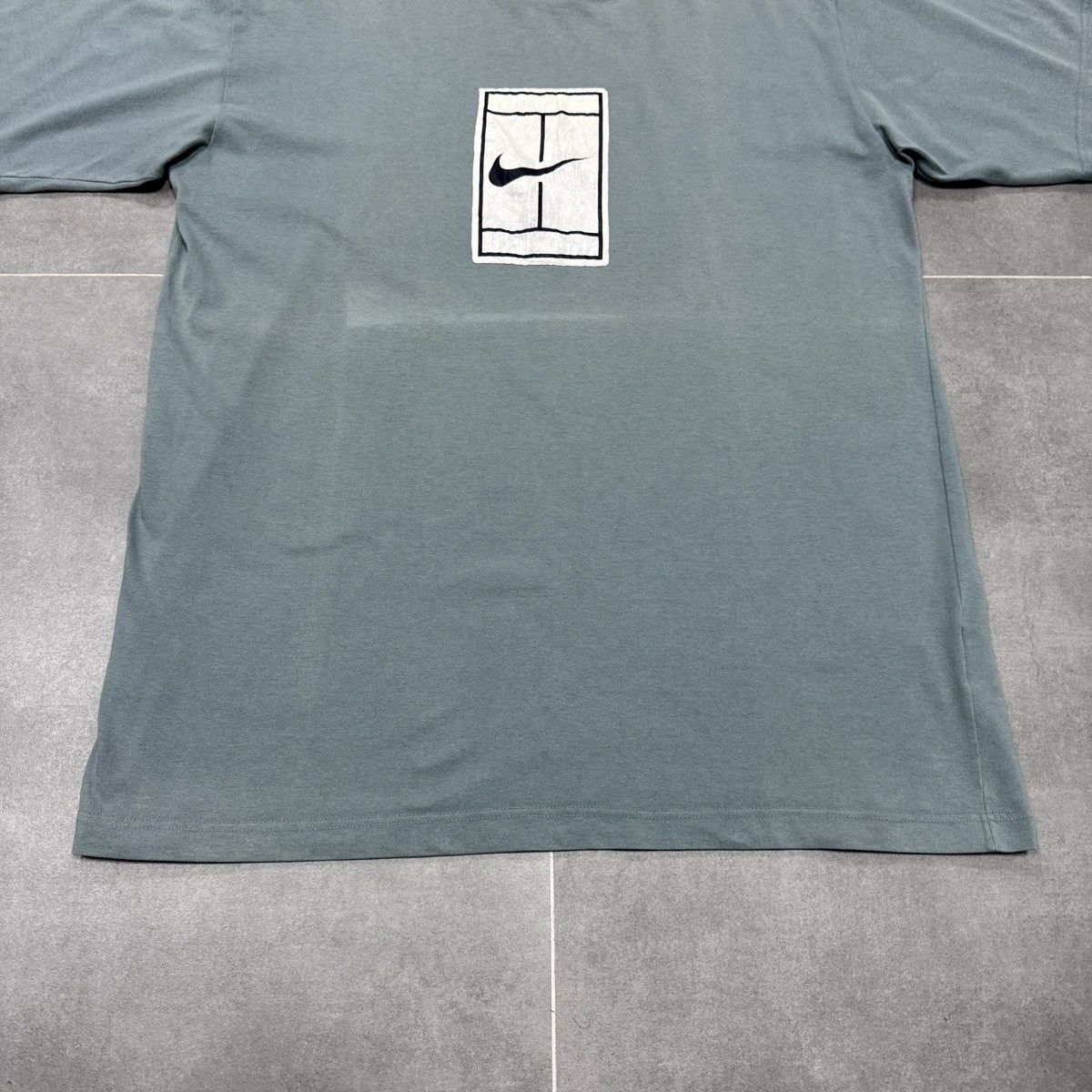 Nike × Vintage Vintage Nike Court T-Shirt Size XL Size US XL / EU 56 / 4 - 4 Thumbnail