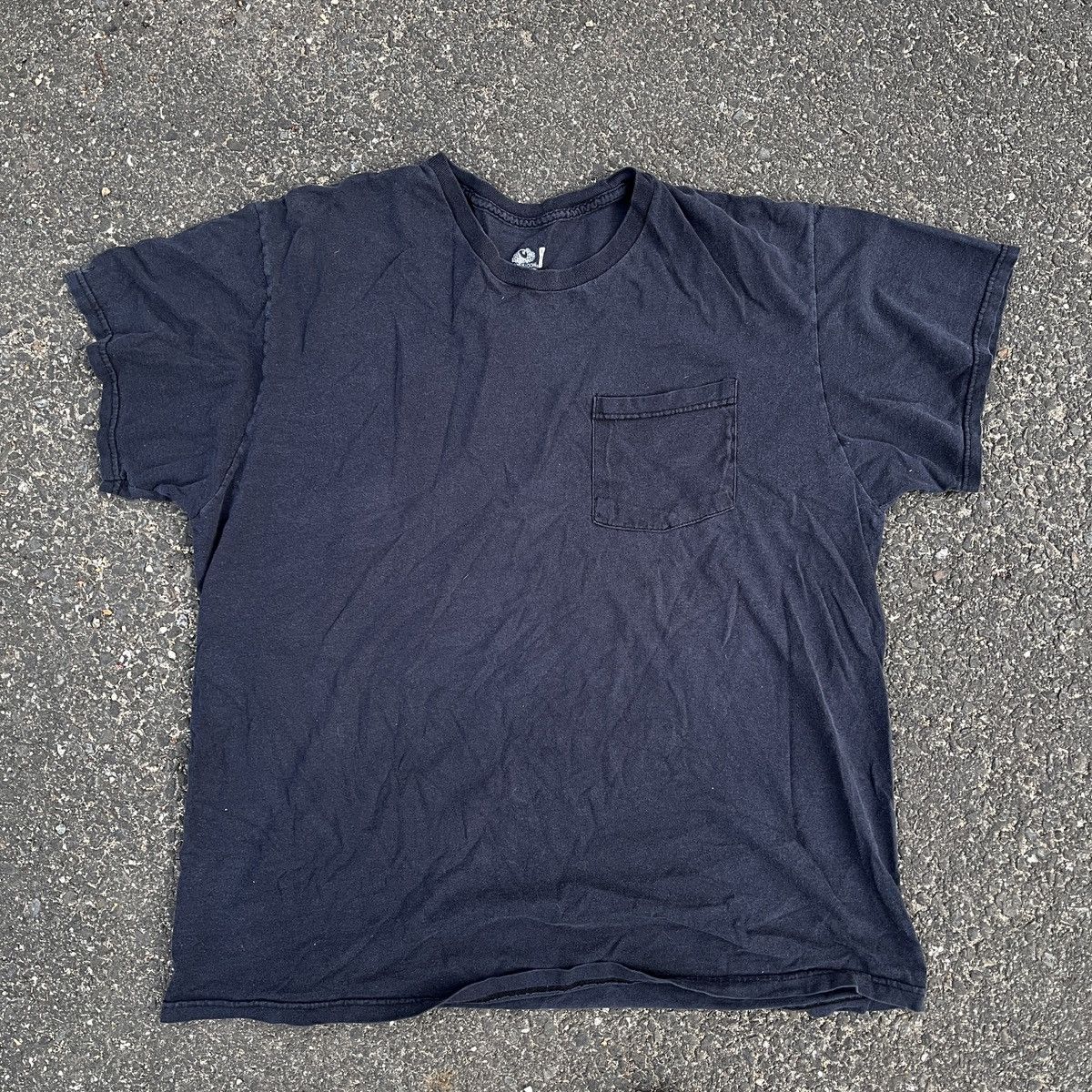 Other Vintage Faded Black Pocket T-Shirt XL Skater Grunge Size US XL / EU 56 / 4 - 3 Thumbnail