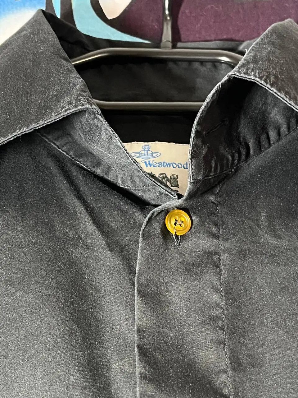 Vivienne Westwood Vivienne Westwood button shirt in black mens M Size US M / EU 48-50 / 2 - 6 Thumbnail