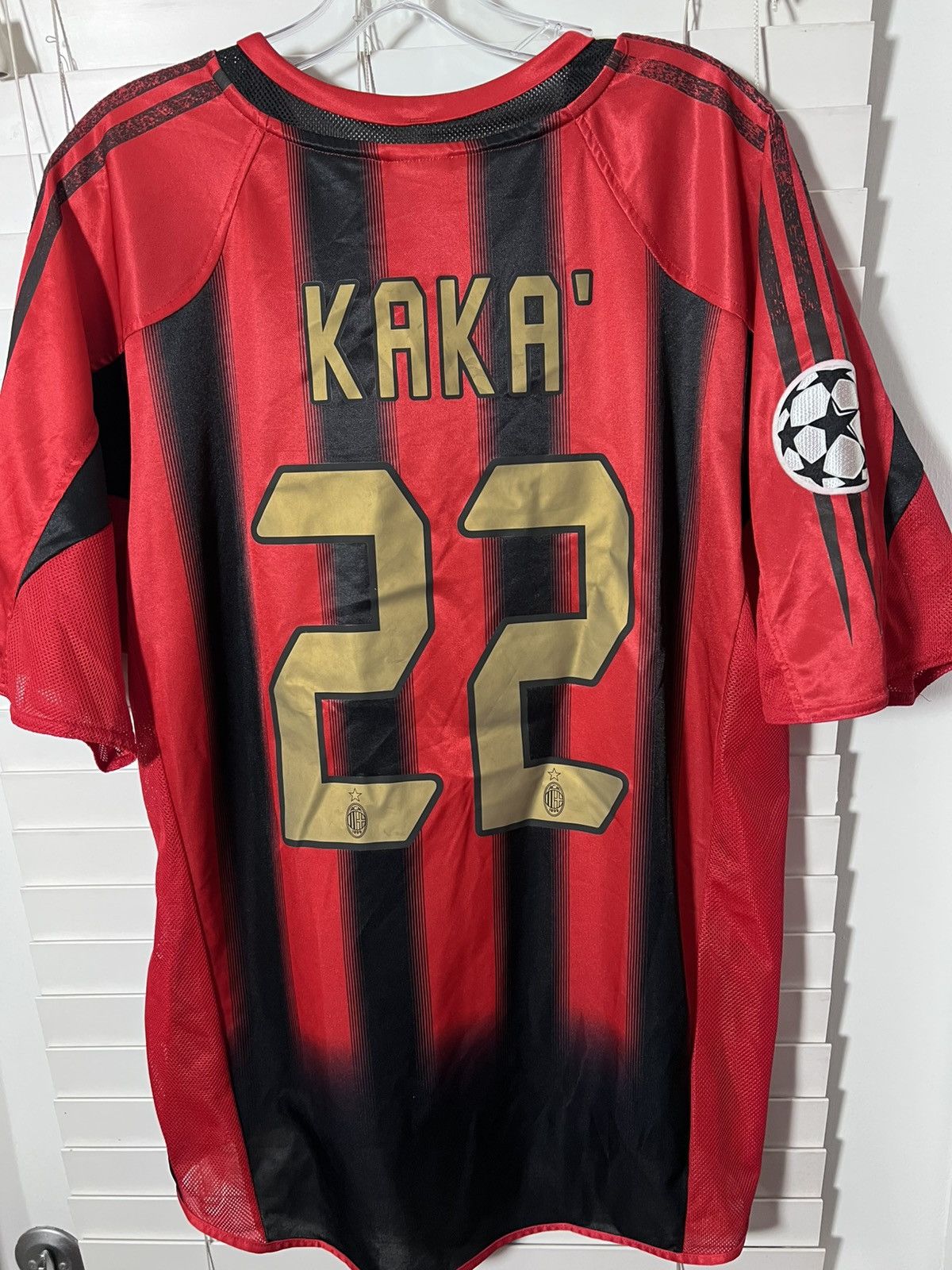 Adidas AC Milan 06/07 ‘KAKA’ Jersey Size US L / EU 52-54 / 3 - 2 Thumbnail