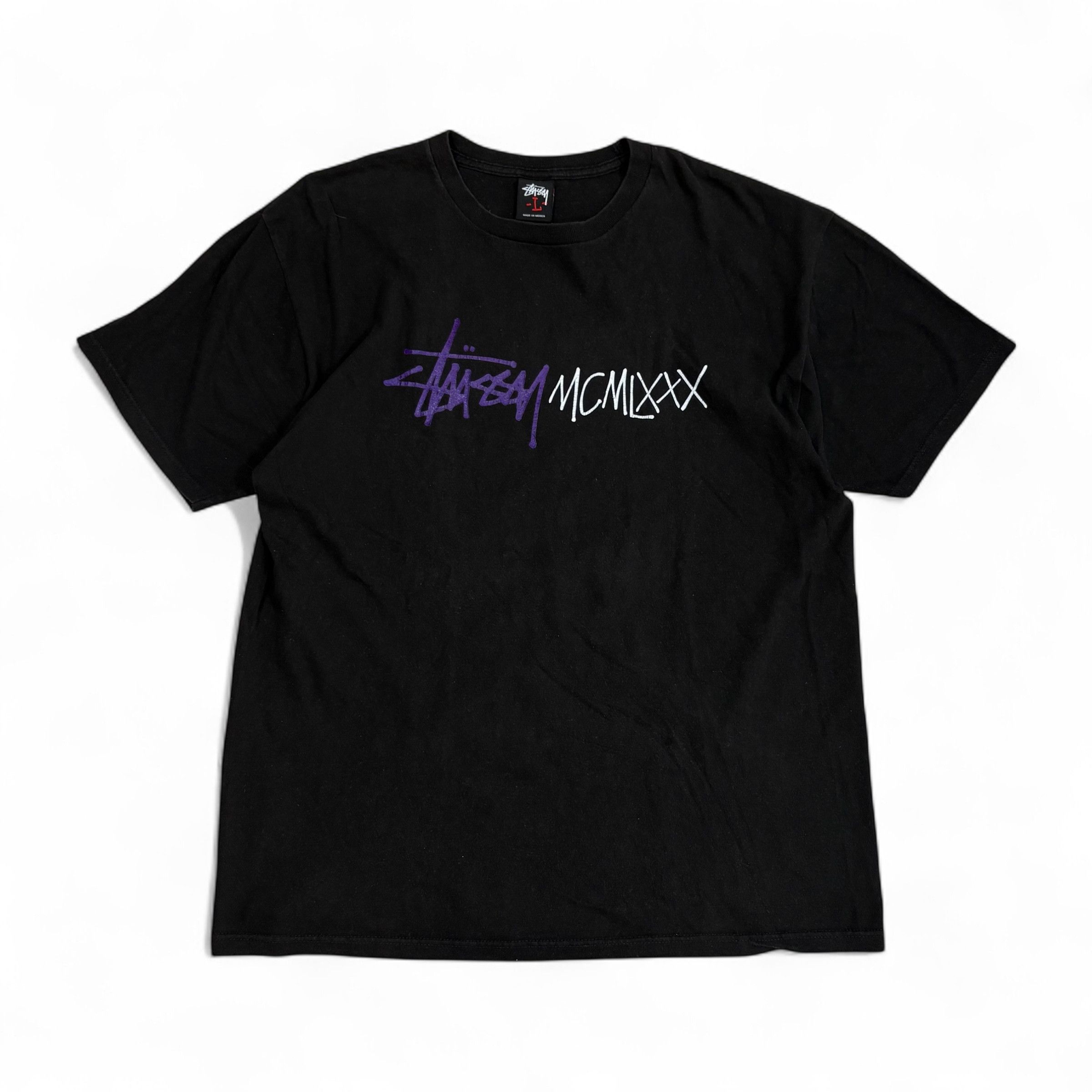 Stussy Stussy World Tour Tee “Black” Size L | Grailed