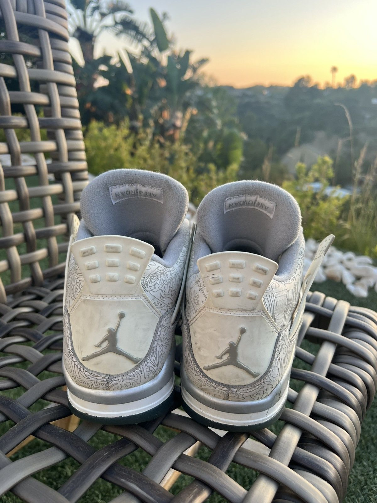 Jordan Brand Jordan 4 Laser Retro 30th Anniversary Size US 11 / EU 44 - 4 Thumbnail