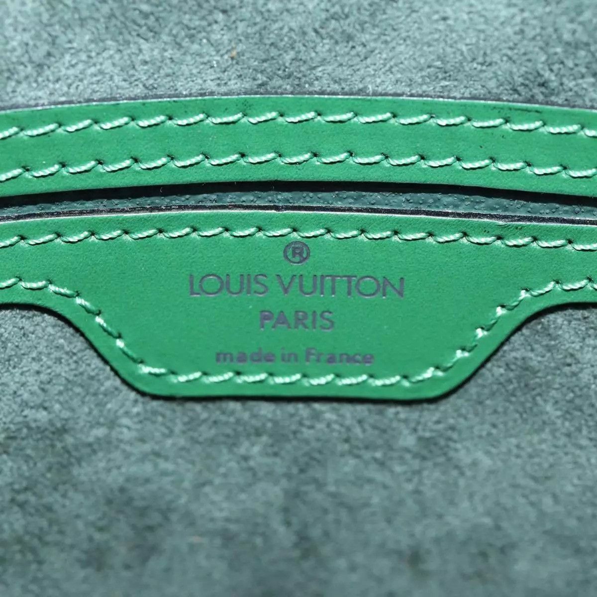 Louis Vuitton LOUIS VUITTON Epi Mabillon Backpack Green Size ONE SIZE - 4 Thumbnail