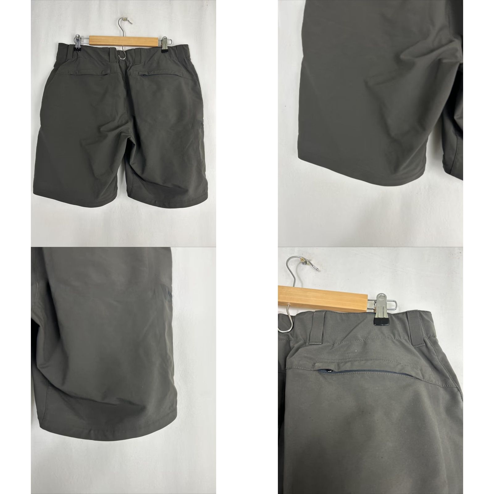 Vintage **REI Mens L Gray Cargo Hiking Shorts** User: REI Mens L Gray Cargo Hiking Shorts Size US L / EU 52-54 / 3 - 8 Thumbnail