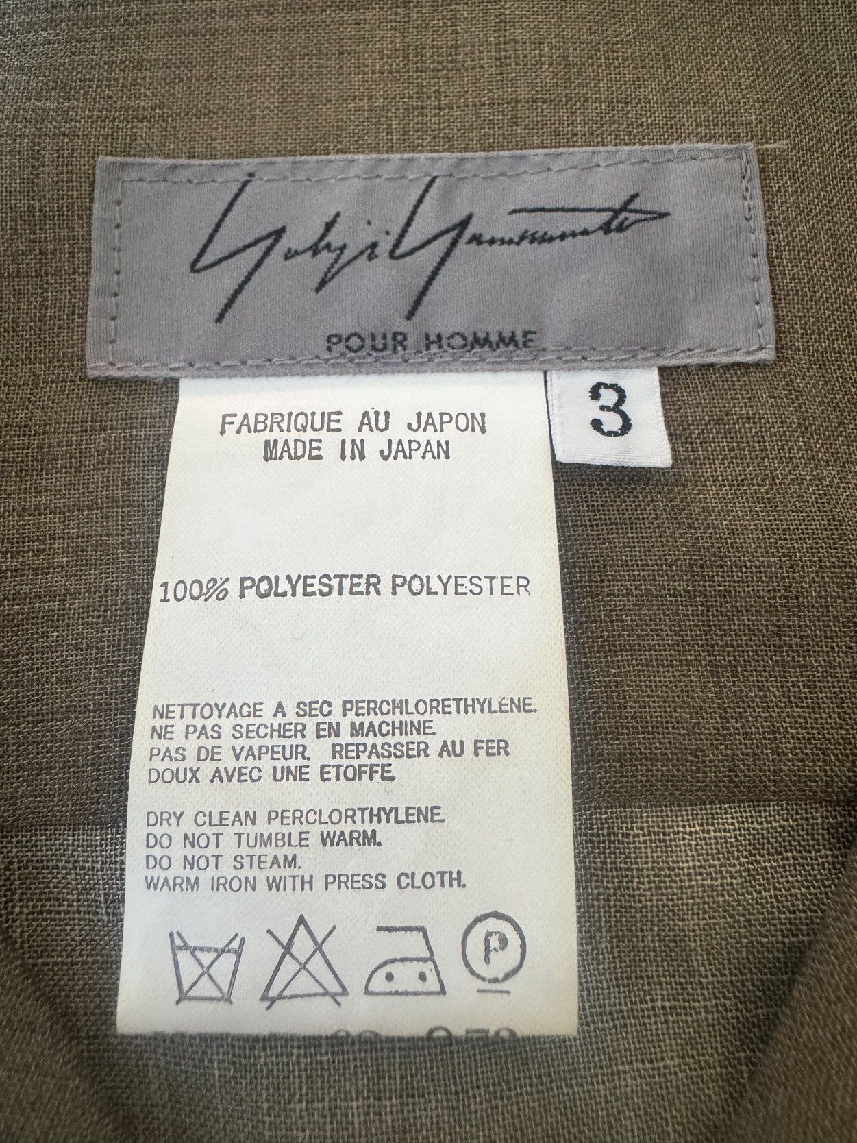 Yohji Yamamoto Yohji Yamamoto Pour Homme SS02 Saeko Tsuemura shirt Size US L / EU 52-54 / 3 - 3 Thumbnail