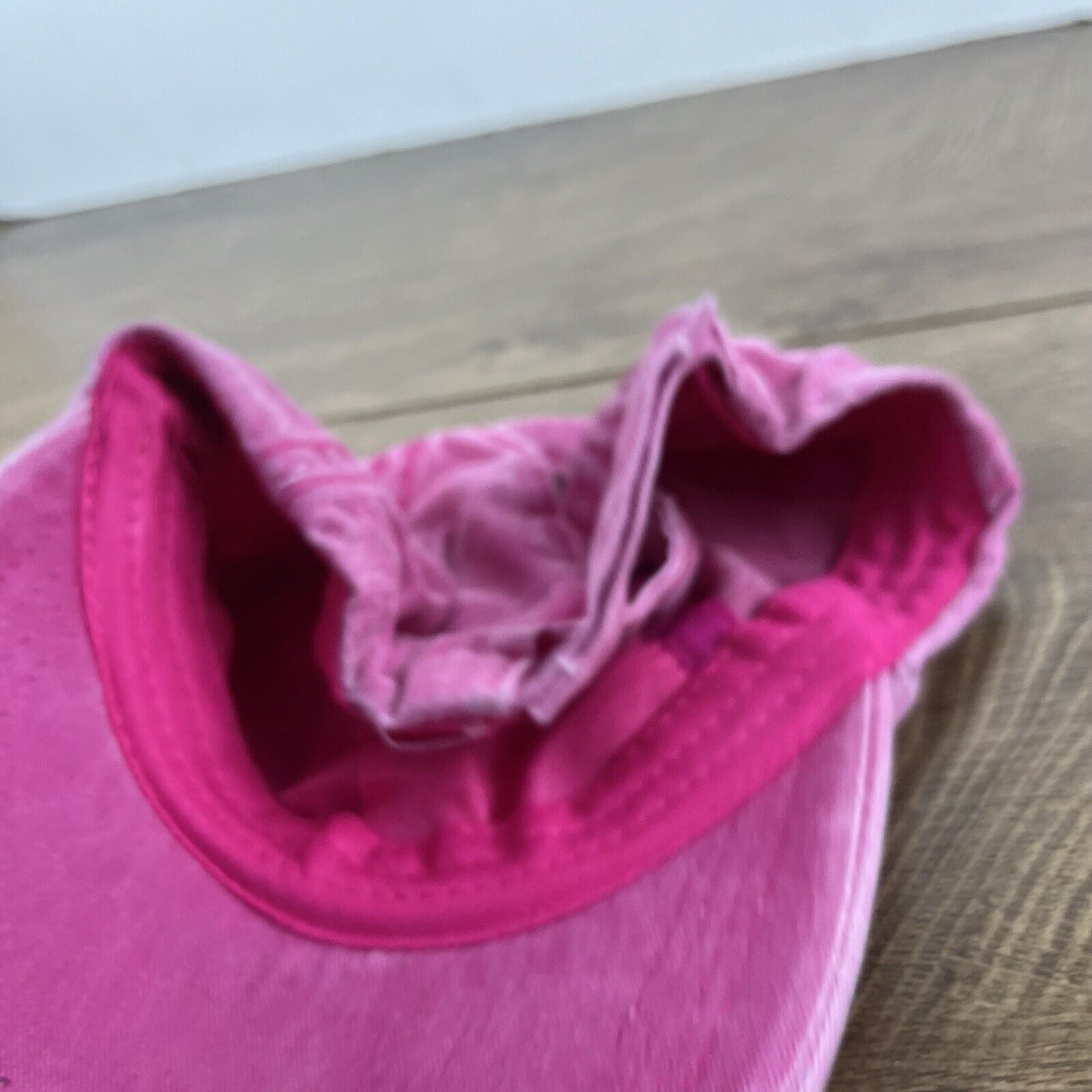 Other Distressed Pink Hat Pink Cap Adjustable Pink Adult Size Hat Size ONE SIZE - 12 Thumbnail