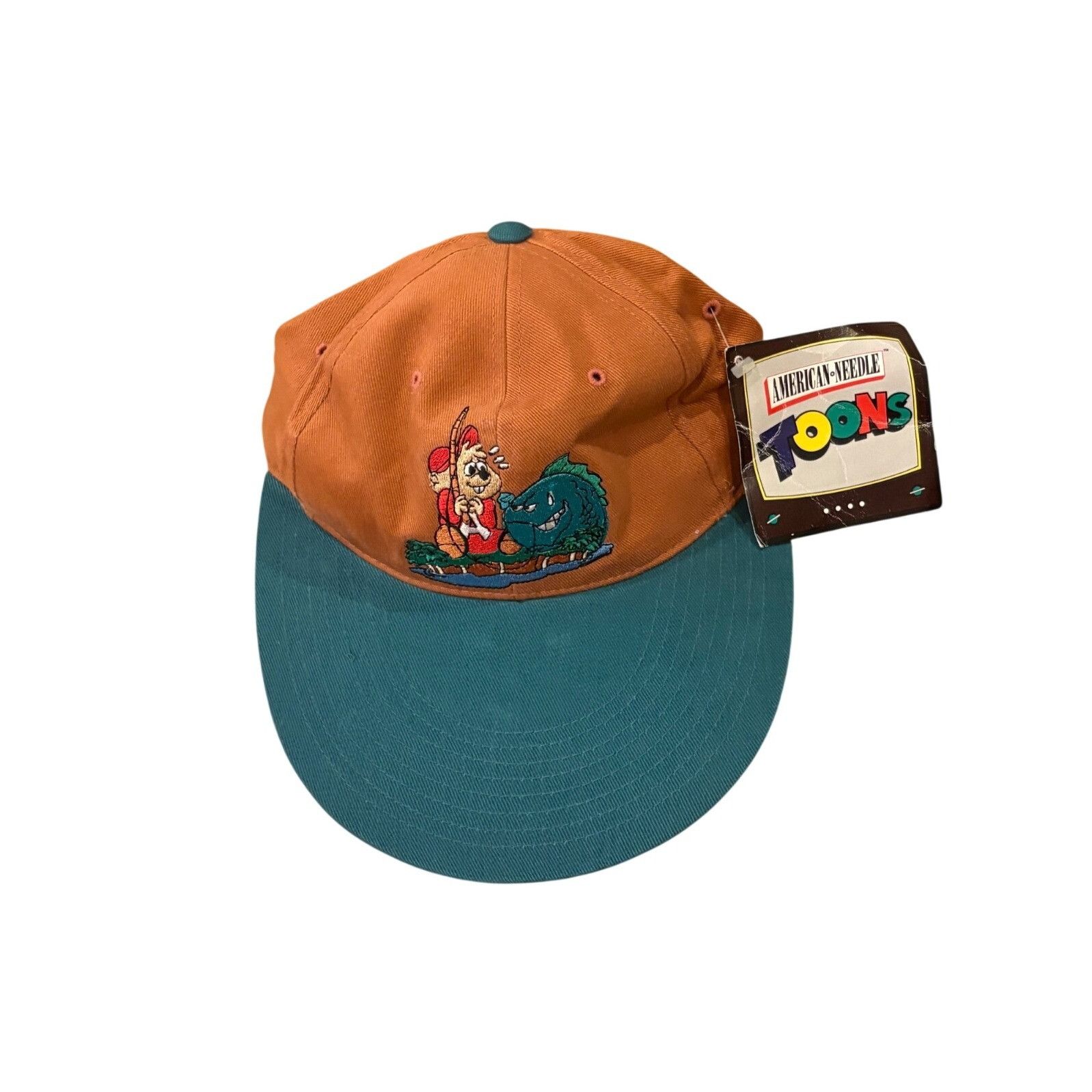 American Needle Vintage 90s American Needle Alvin & The Chipmunks Fishing St Size ONE SIZE - 4 Thumbnail