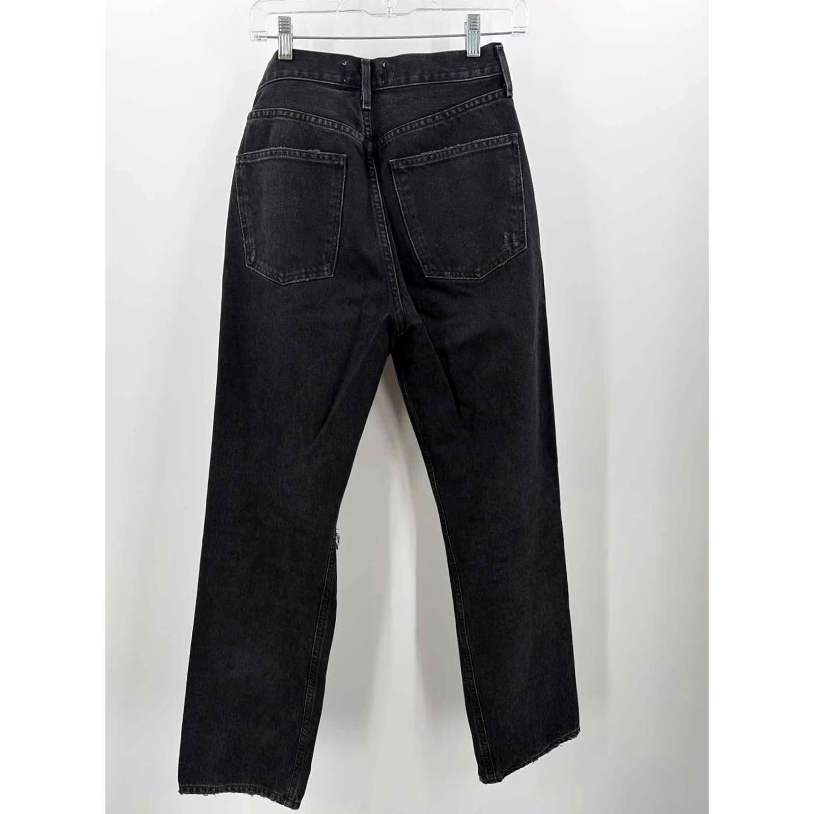 Agolde Pre-Owned AGolde Black Size 26 Distressed Jeans Size 26" / US 2 / IT 38 - 2 Thumbnail