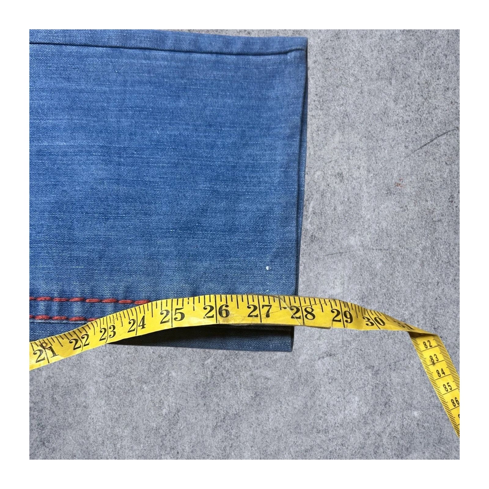 True Religion True Religion Billy Super QT Jeans Red Stitching Denim 36x30 Size US 36 / EU 52 - 3 Thumbnail
