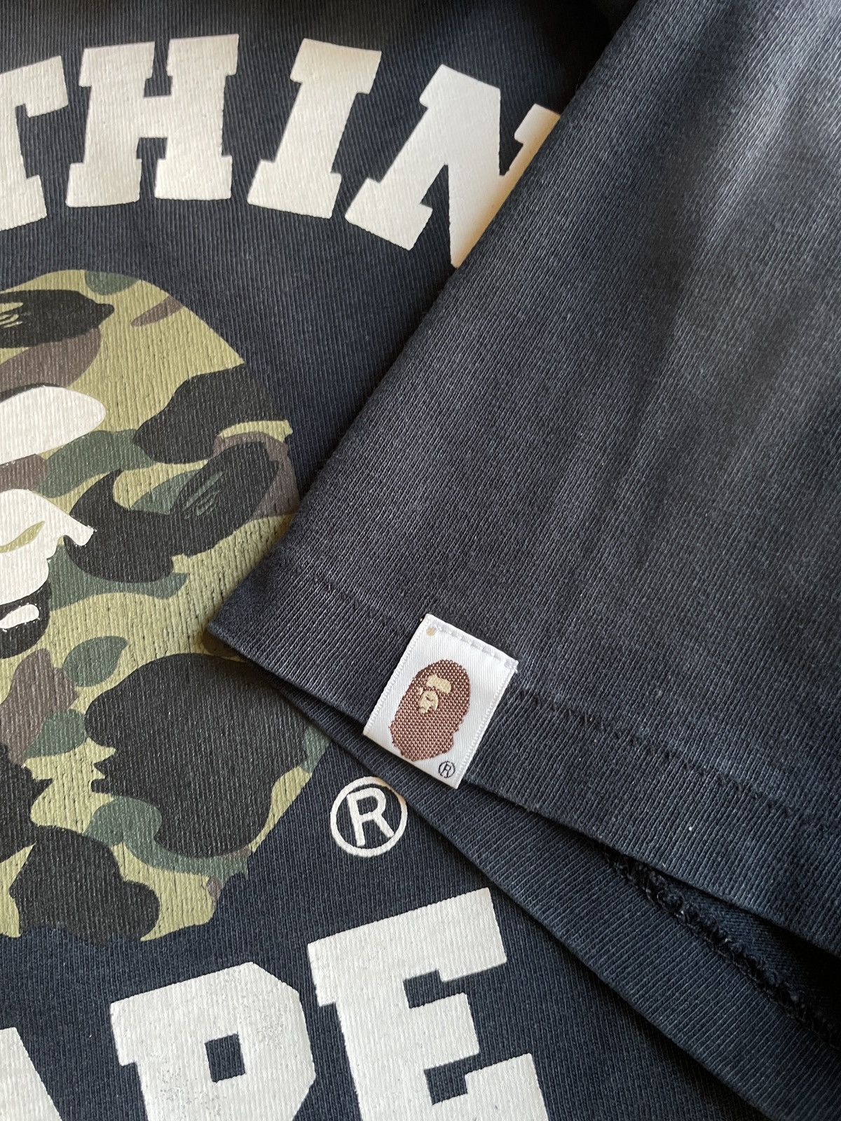 Bape A bathing Ape 1st Cammo T shirt black Size US XL / EU 56 / 4 - 8 Thumbnail