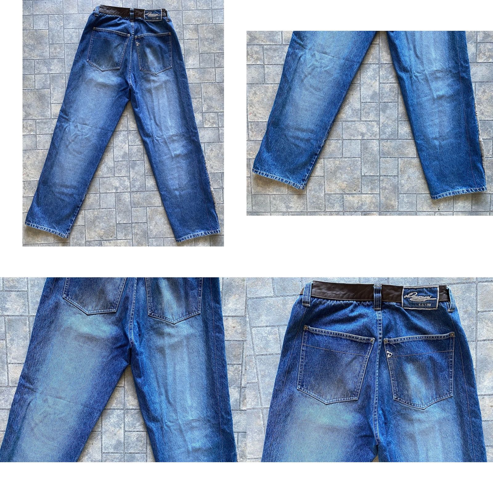 Vintage Davoucci Jeans Men Blue 34x33 Hong Kong Regular Jeans Pants 34 33 Mens Blue Hong Kong Davoucci Jeans Size US 34 / EU 50 - 9 Thumbnail