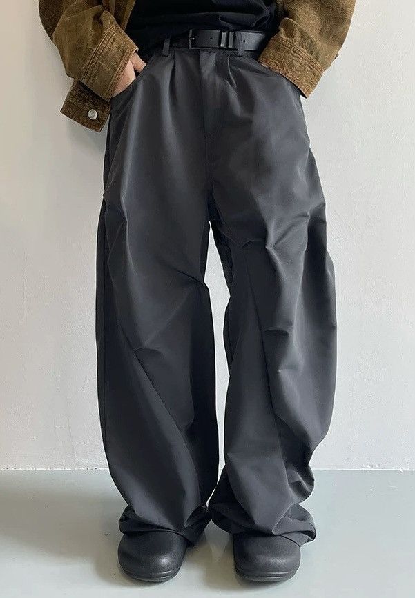 Japanese Brand × Vintage Outdoor retro cleanfit side ruched pleated baggy pants Size US 30 / EU 46 - 3 Thumbnail