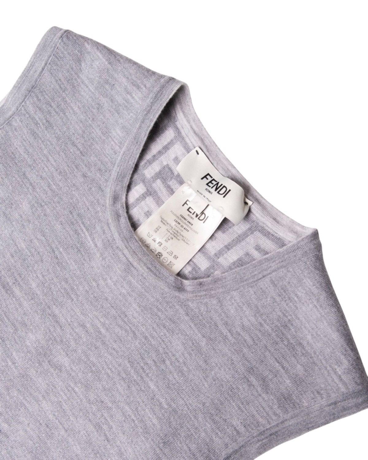 Fendi Fendi FF Monogram Cut-Out Knit Top Size S / US 4 / IT 40 - 7 Thumbnail
