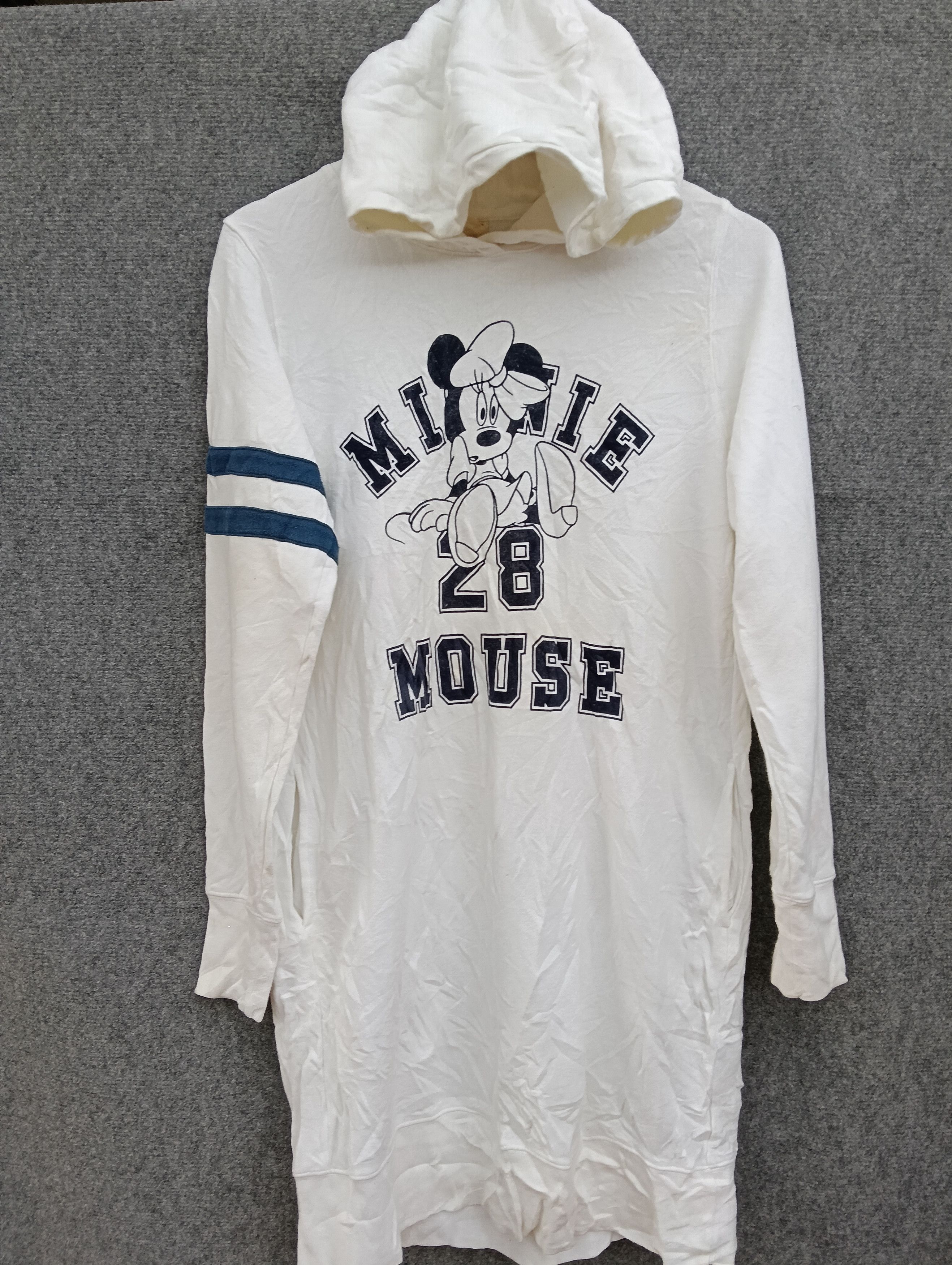 Mickey Mouse Minnie mouse long hoodie . Size L / US 10 / IT 46 - 1 Thumbnail