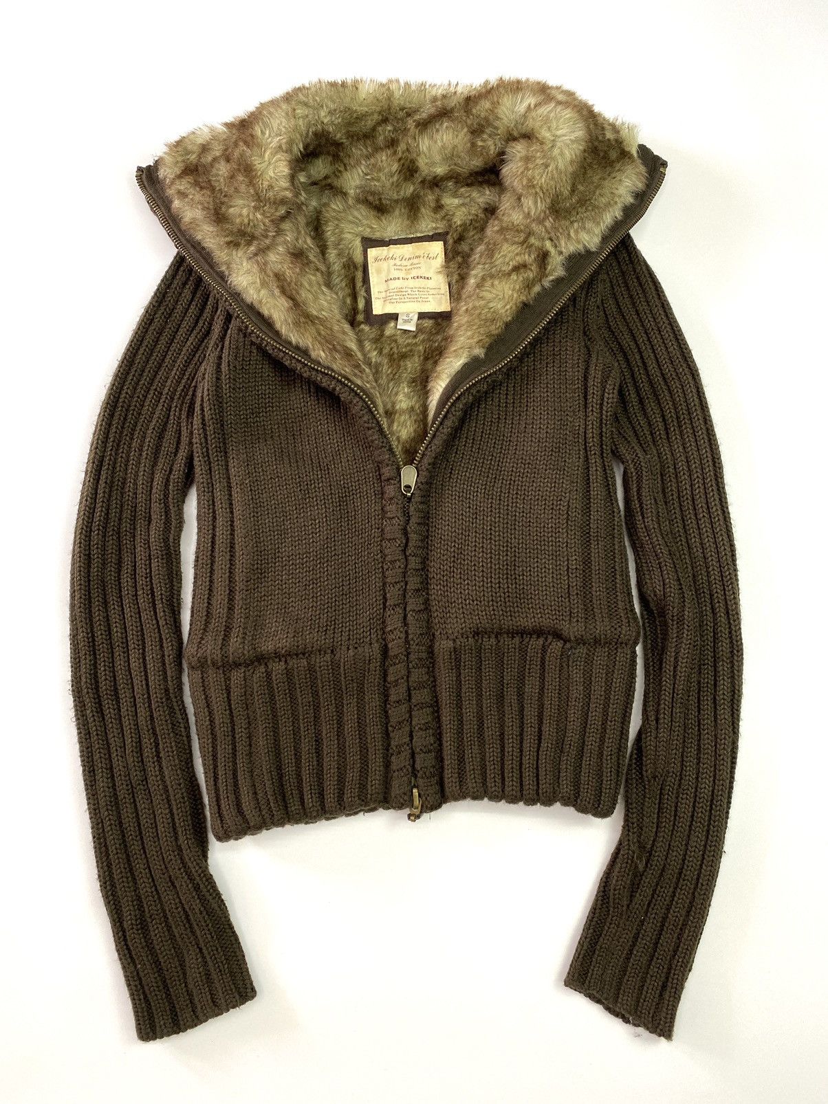 If Six Was Nine × Japanese Brand × Le Grande Bleu (L.G.B.) knitted fur ifsixwasnine style made by icekeki Size US S / EU 44-46 / 1 - 1 Thumbnail