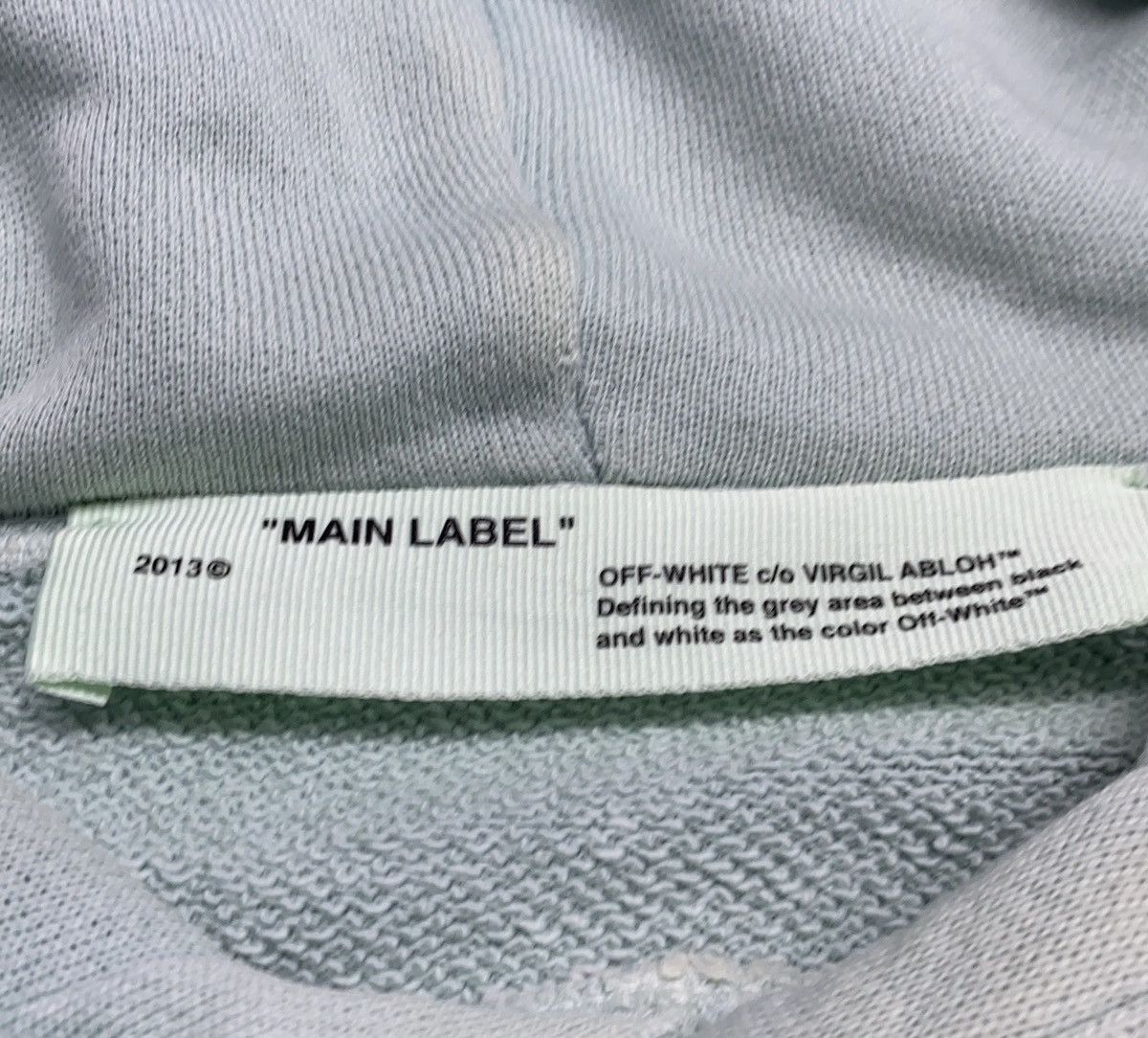 Off-White OFF-WHITE DIAG CARRYOVER LONG HOODIE Size US M / EU 48-50 / 2 - 3 Thumbnail