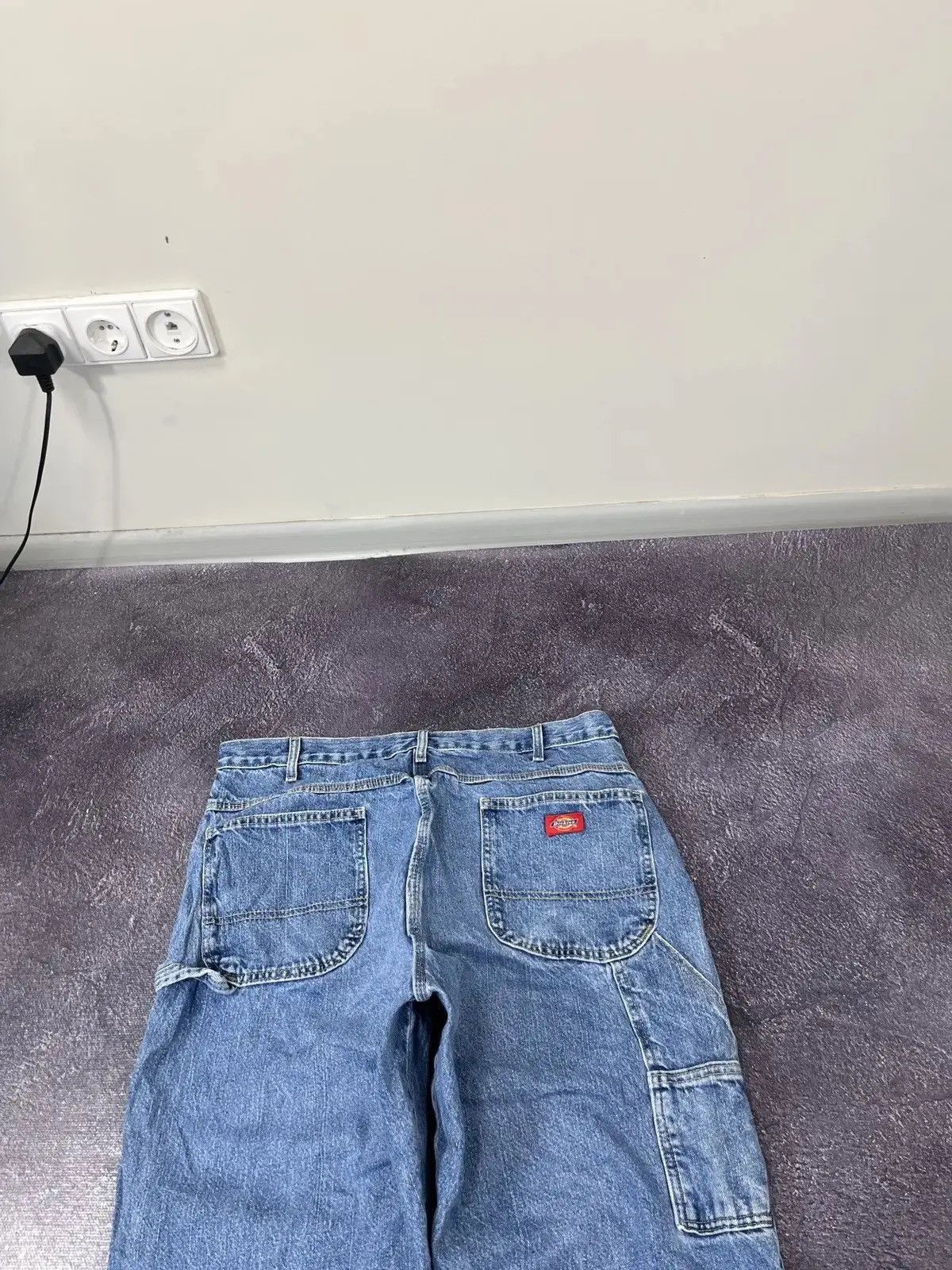 Dickies × Vintage Vintage Dickies Blue American Denim Work Hype Baggy Jeans Size US 38 / EU 54 - 5 Thumbnail