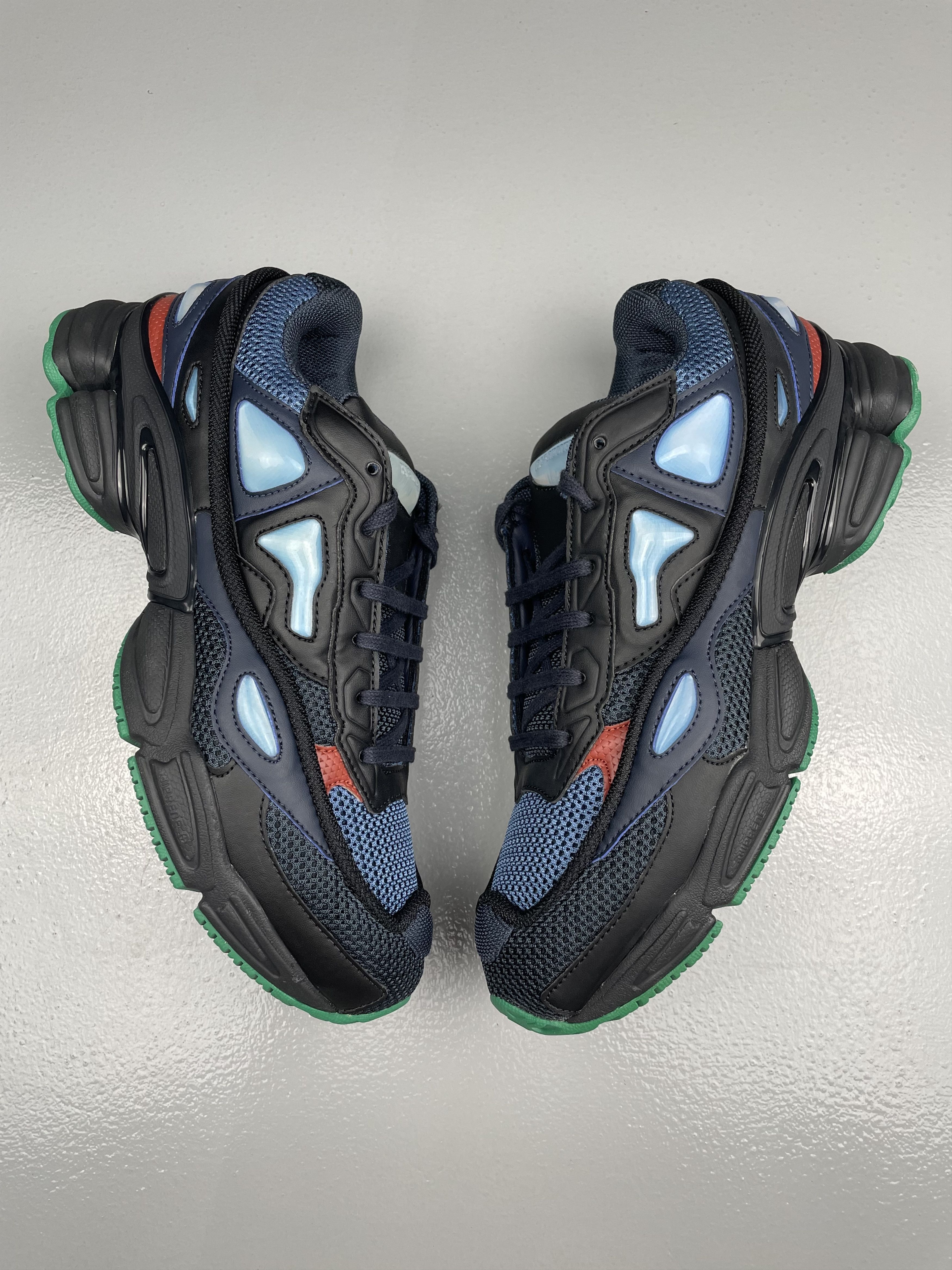 Raf Simons adidas X Raf Simons S/S 2017 Ozweego II "Night Marine" Size US 8.5 / EU 41-42 - 3 Thumbnail