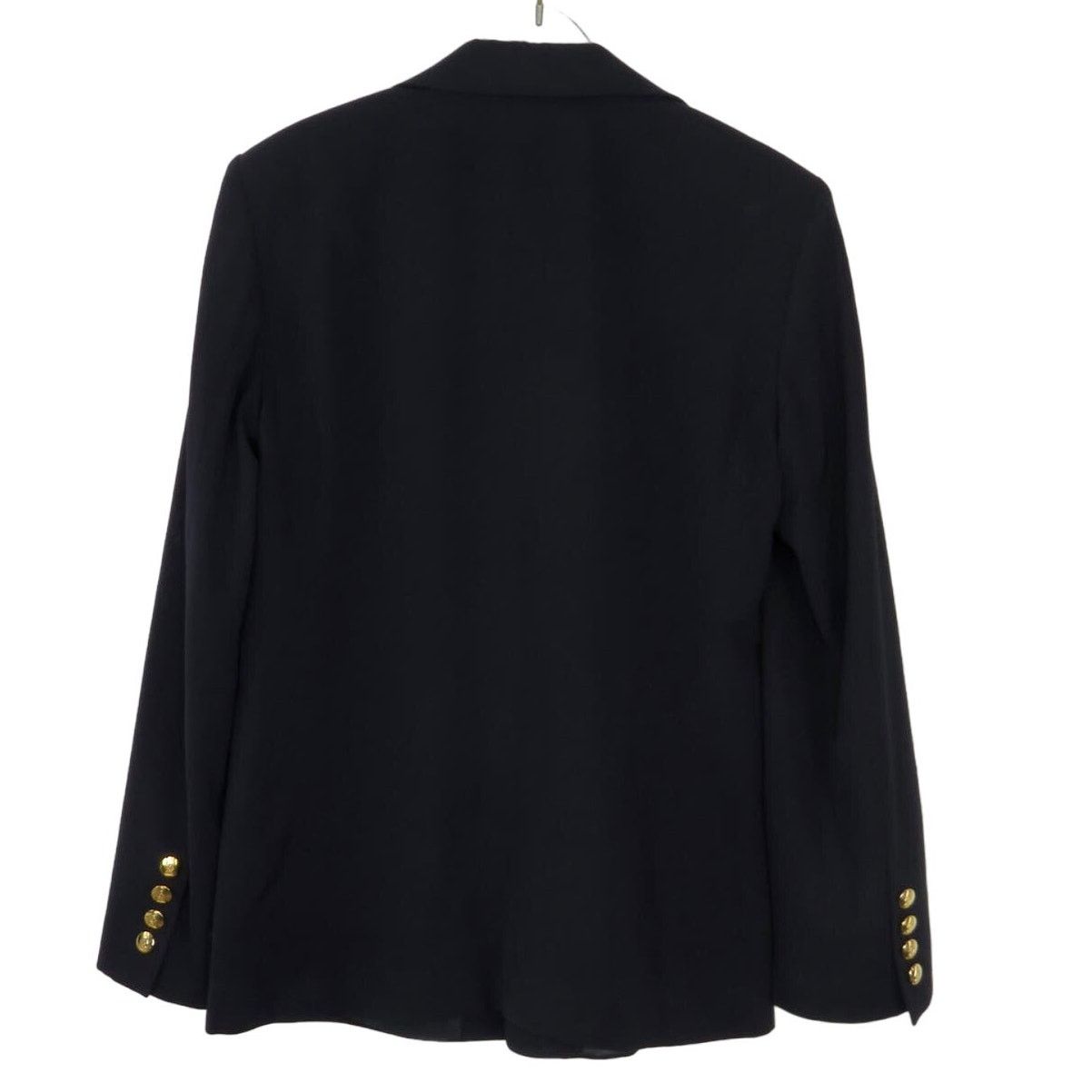Vintage Vintage Navy Blue Formal Blazer Jacket Gold Buttons Medium Size M / US 6-8 / IT 42-44 - 4 Thumbnail