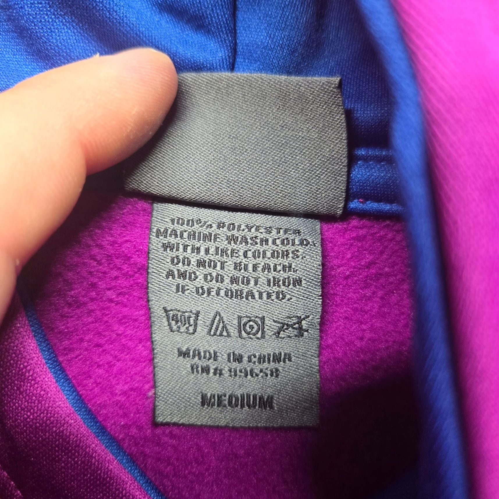 Vintage Blue 84 Sweatshirt Hoodie Purple Adult M Pullover Women 90s Claytor Lake State Park Pulaski VA Sweater Shirt Love for Activewear Size M / US 6-8 / IT 42-44 - 4 Thumbnail