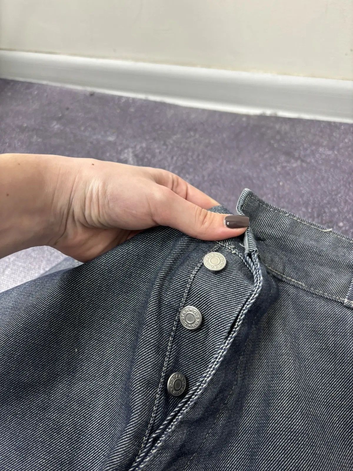 G-Star × Vintage Vintage G-Star Raw Y2K Avant Garde Hype Baggy Pants Size US 34 / EU 50 - 10 Thumbnail
