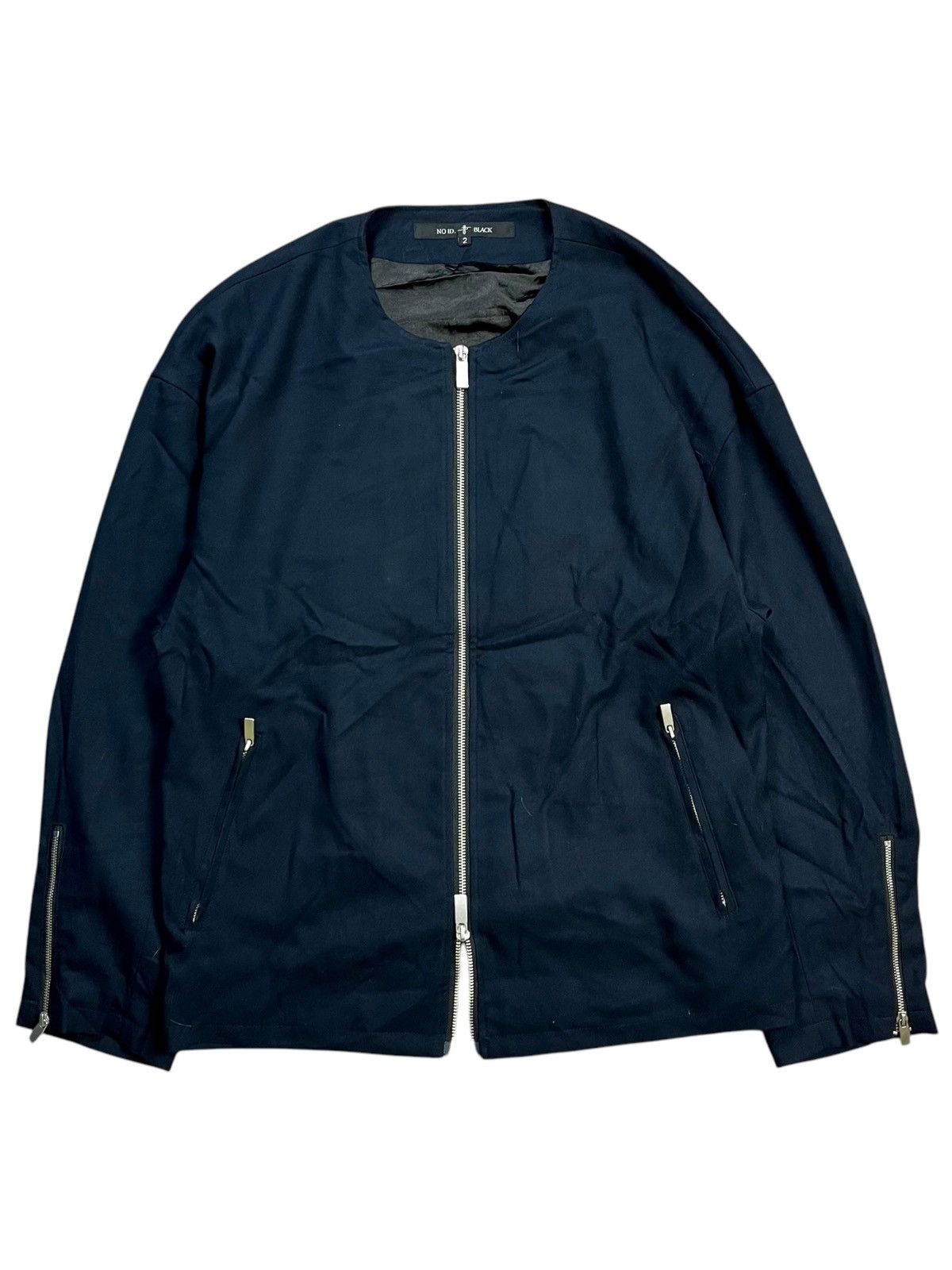 Japanese Brand 2000s No ID - Indigo Japanese Style Jacket Size US M / EU 48-50 / 2 - 1 Thumbnail