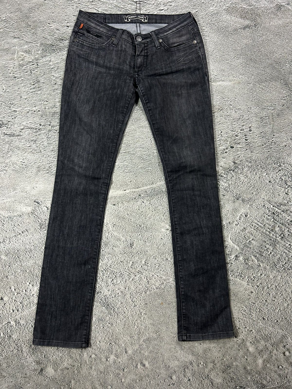 Robins Jeans Robins jeans black rhinestones studded jeans flared Y2K Size US 30 / EU 46 - 6 Thumbnail