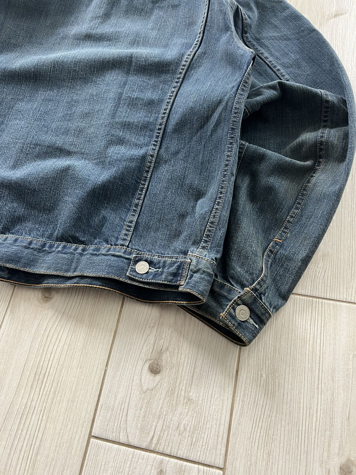 Levi's Vintage Levis Usa Trucker Denim Levis Jeans Jacket Medium Size US XL / EU 56 / 4 - 18 Thumbnail