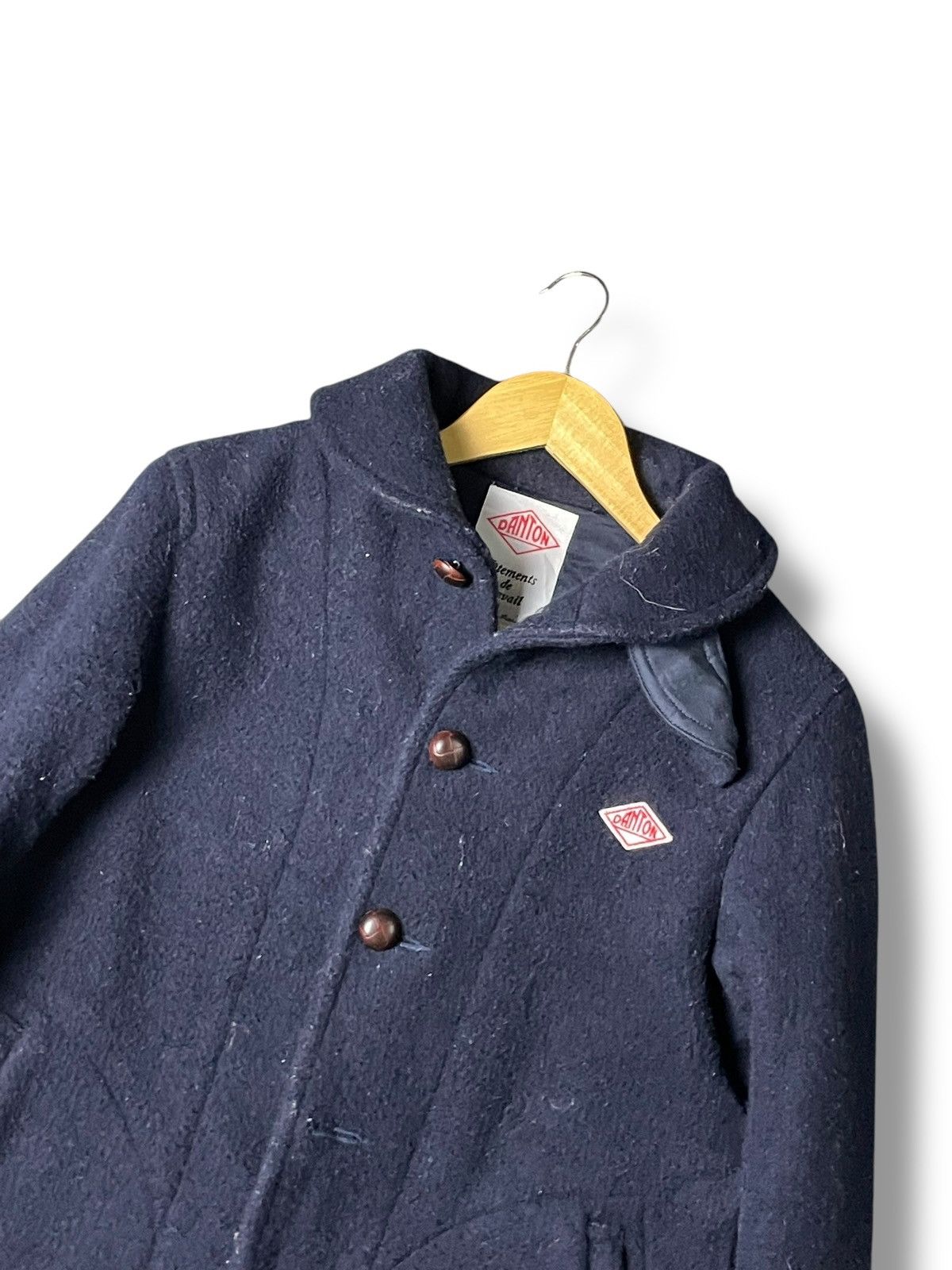 Danton × Japanese Brand × Vintage Rare DANTON Buttoned Wool Jacket (90) Size US XXS / EU 40 - 2 Thumbnail