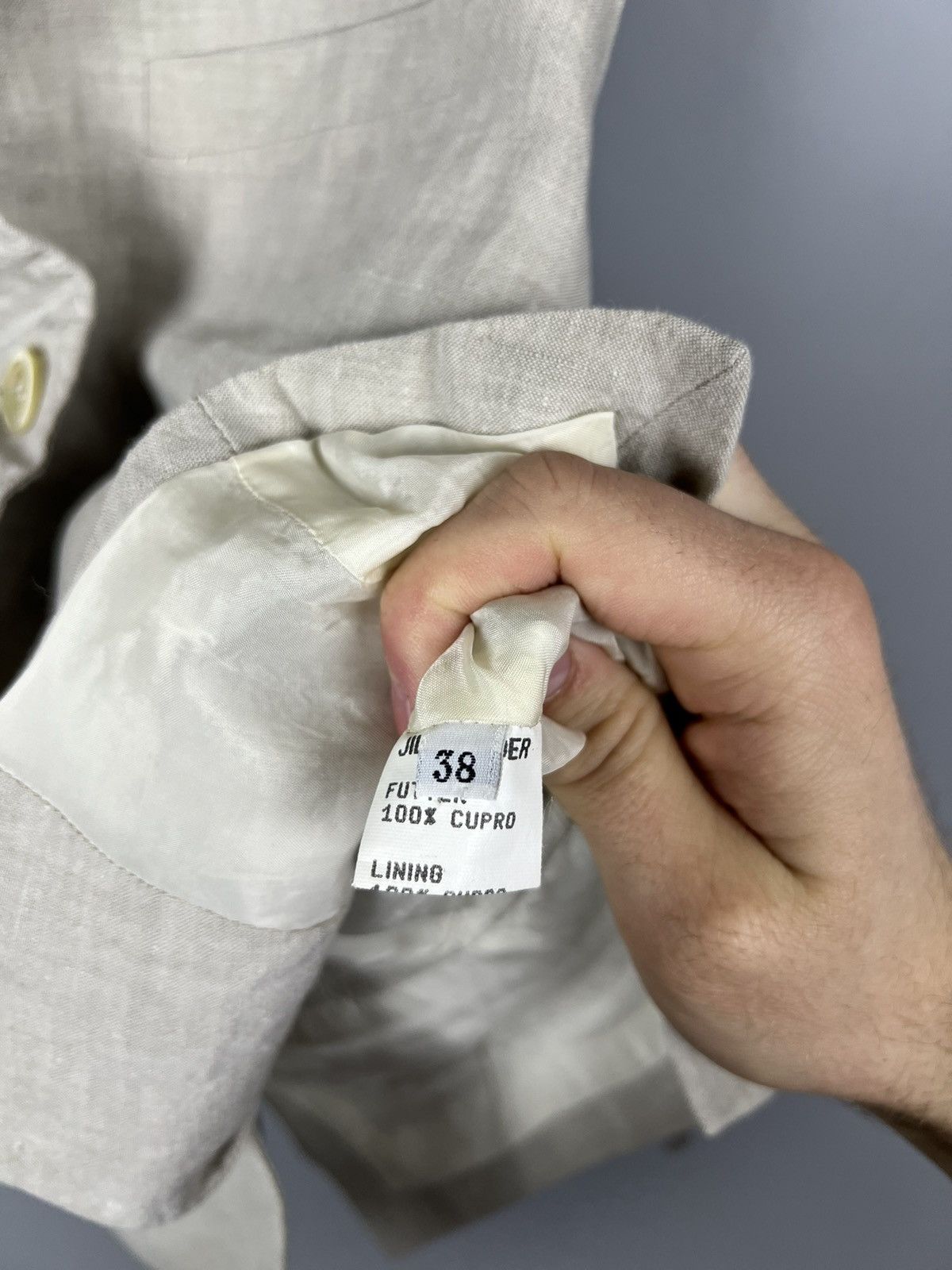 Jil Sander Jil Sander+ Linen Vest Rare vintage Size S / US 4 / IT 40 - 8 Thumbnail