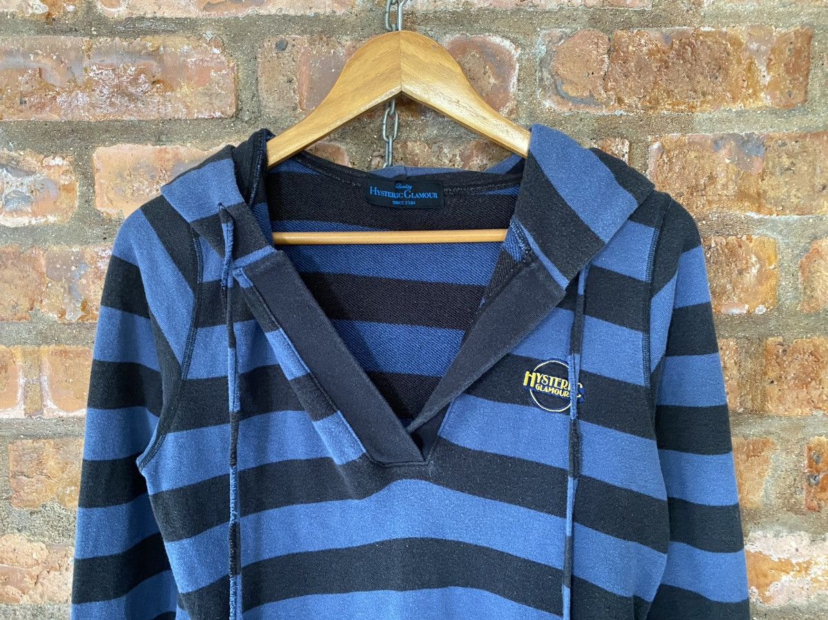 Hysteric Glamour Hysteric Stripe Prisoners border long hoodie Size M / US 6-8 / IT 42-44 - 3 Thumbnail