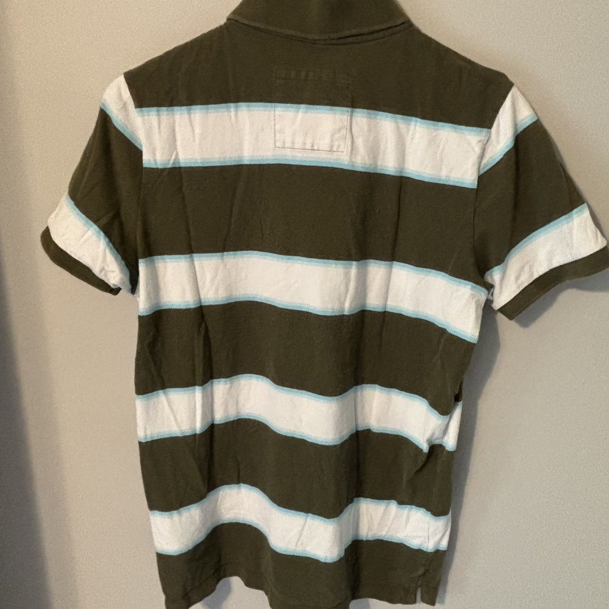 Hollister Y2K 2000s Hollister Striped Polo Preppy Skater Surfer Muscle Size US L / EU 52-54 / 3 - 4 Thumbnail