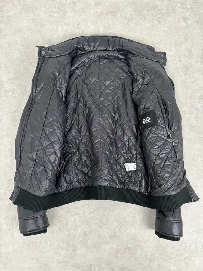 Dolce & Gabbana 2000s Dolce & Gabbana Obscure Dark Astro Puffer Jacket Size US M / EU 48-50 / 2 - 7 Thumbnail