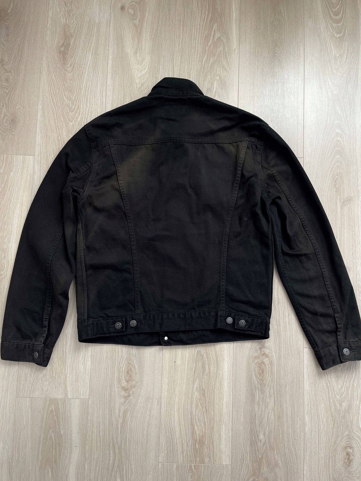 Levi's 🔥Levi's 72510 Men's black Denim Trucker Jacket levis L Size US L / EU 52-54 / 3 - 9 Thumbnail