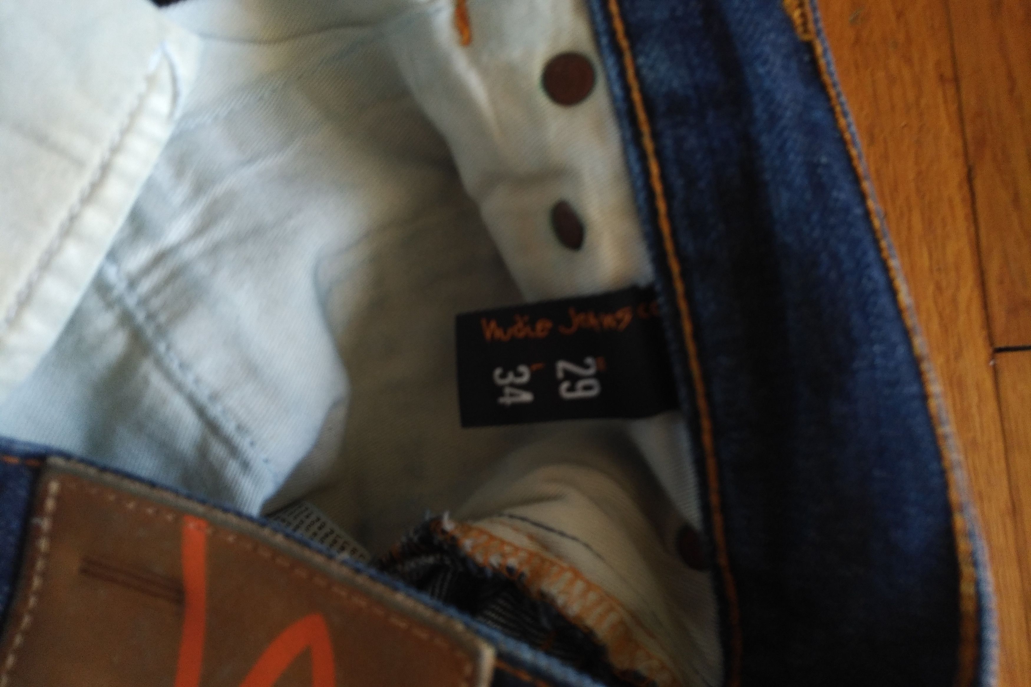 Nudie Jeans Organic Denim Size 29" - 6 Thumbnail