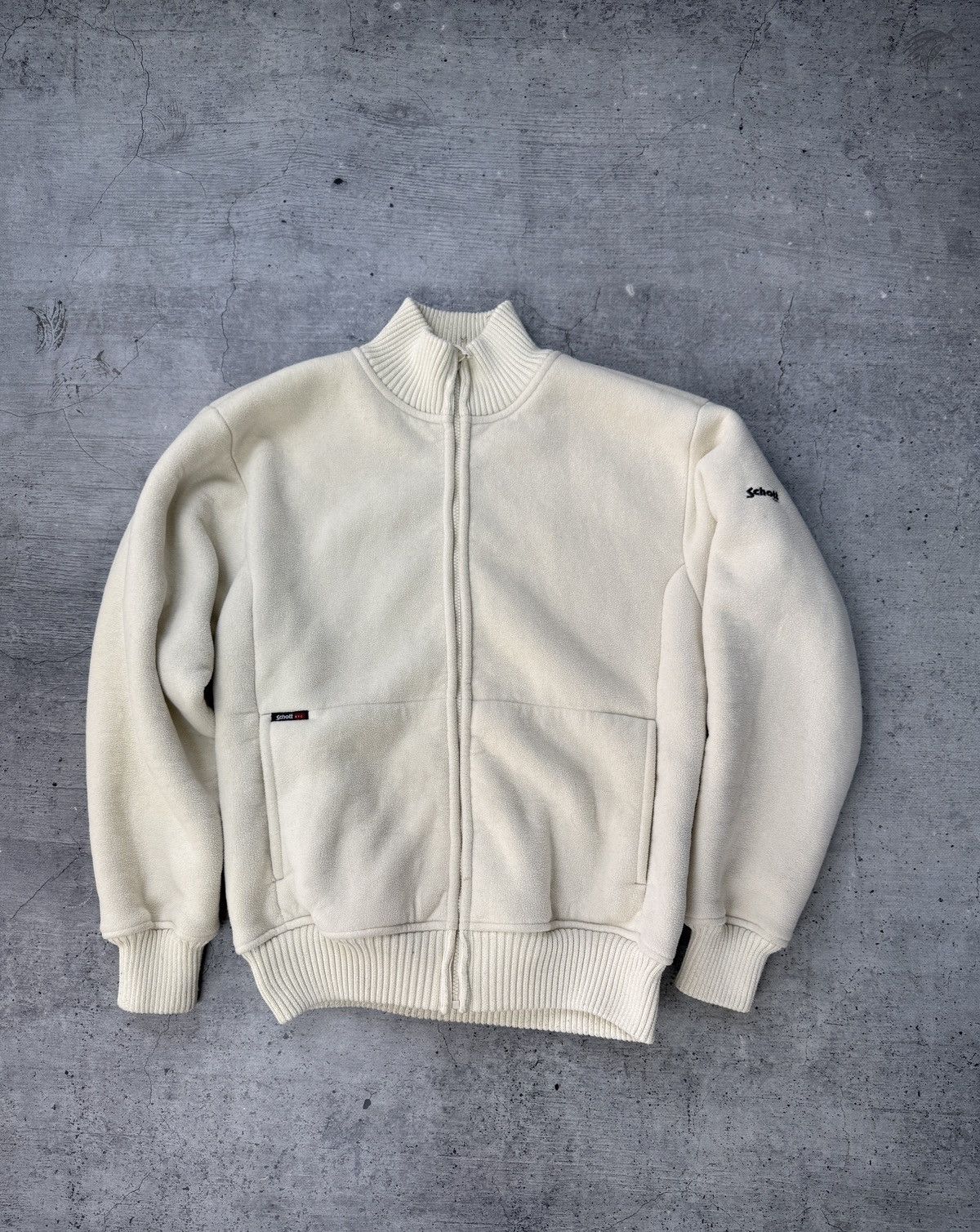Schott Vintage 90s Schott Zip Hoodie Military Ninja Style Y2K Rare Size US XL / EU 56 / 4 - 2 Thumbnail
