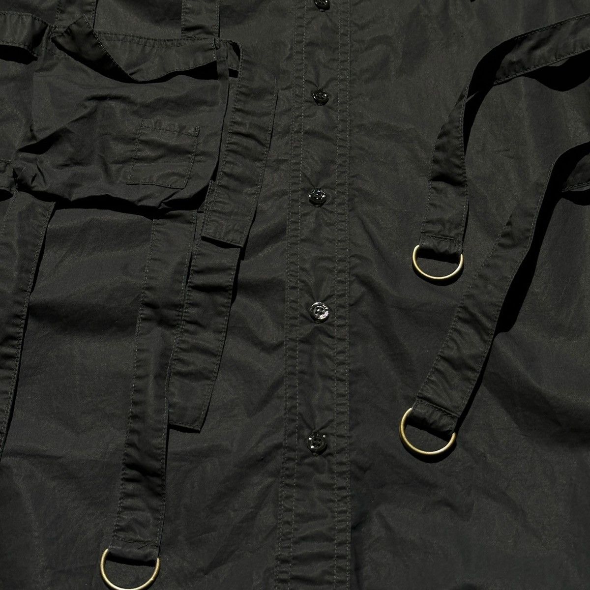 Raf Simons Archive redux bondage riot cargo shirt Size US M / EU 48-50 / 2 - 4 Thumbnail