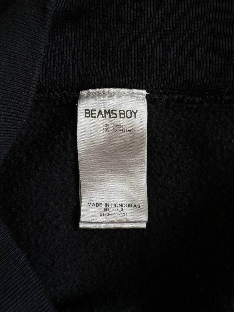 Beams Plus Beams Black Cotton Hoodie Size US S / EU 44-46 / 1 - 6 Thumbnail