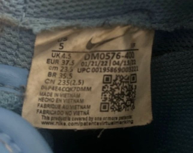 Nike Blue airforce 1 Size US 7 / IT 37 - 3 Thumbnail