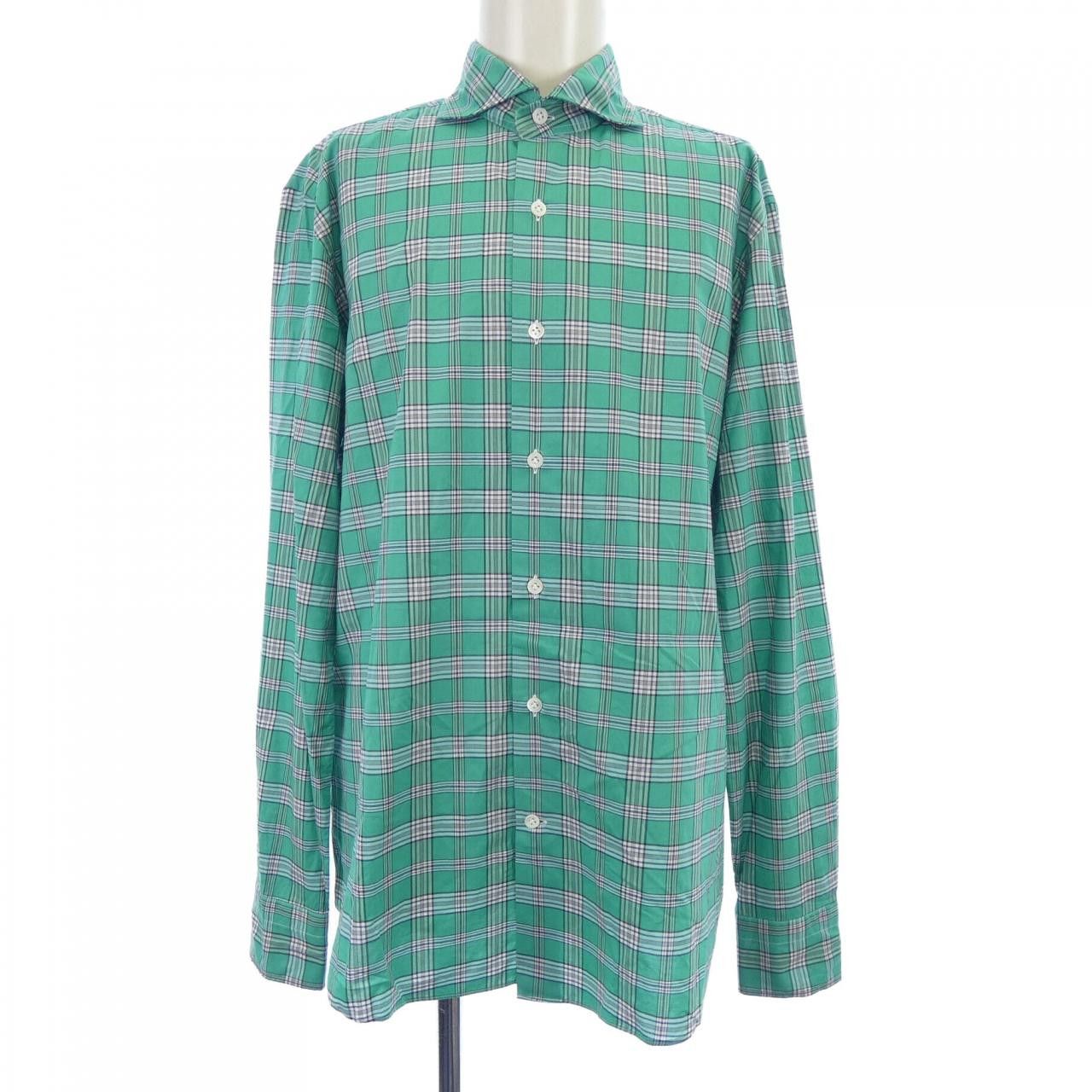 Other Other Giannetto Check Shirt Cotton Dress Shirt DUTY FREE for USA Size ONE SIZE - 1 Thumbnail