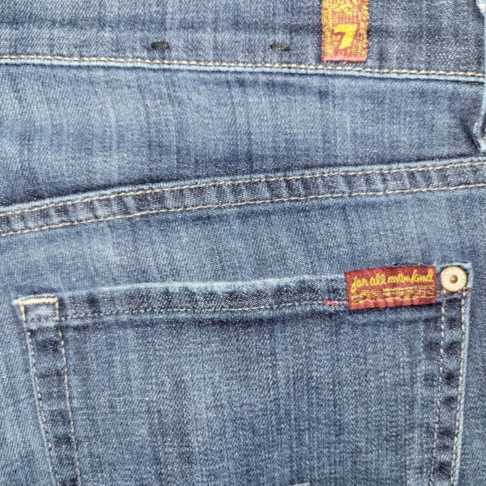 7 For All Mankind 7 For All Mankind Austyn Straight Jeans. Size 33/30. Excelle Size US 33 - 4 Thumbnail