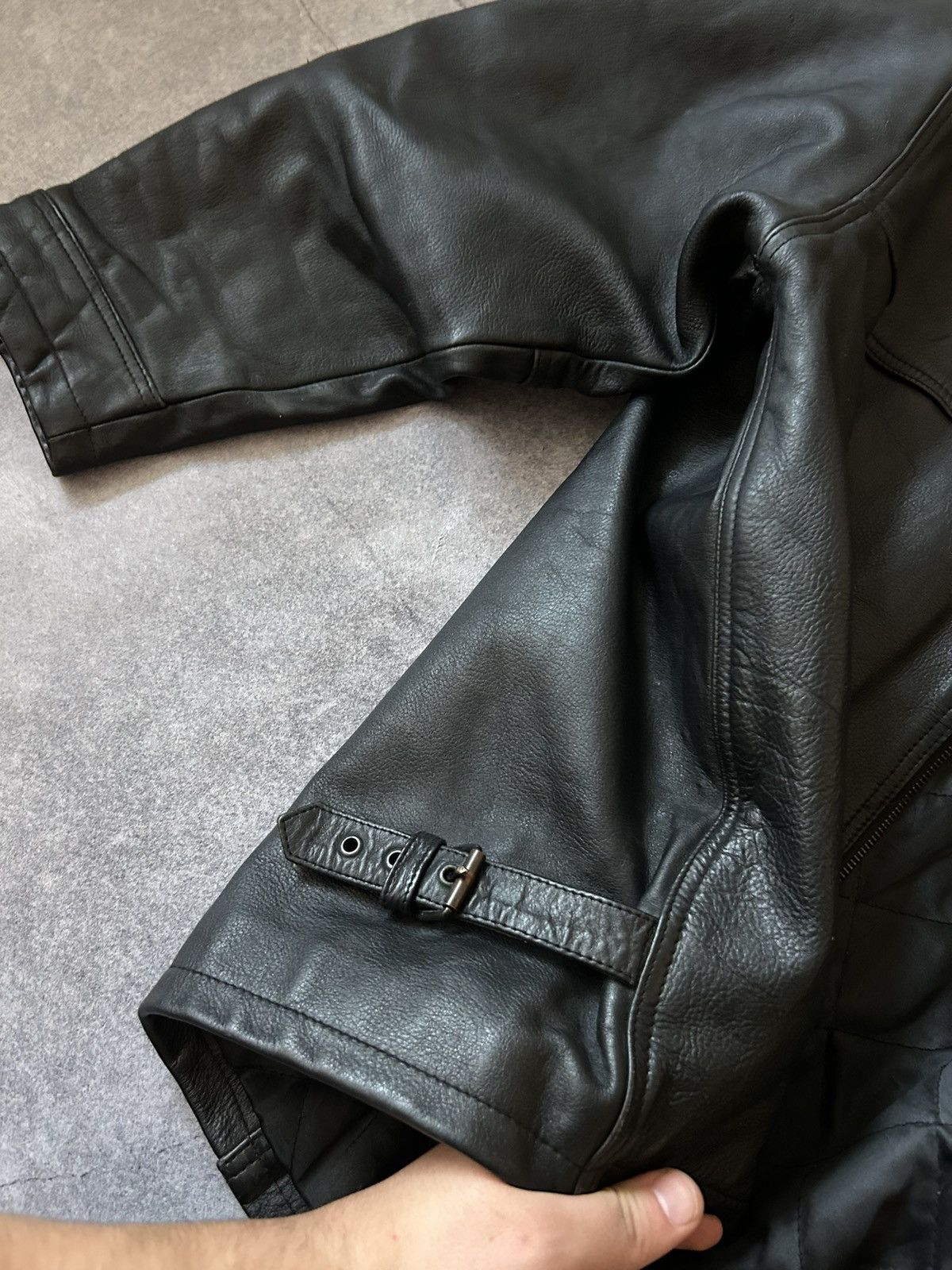 Genuine Leather Vintage Genuine Leather jacket mens bombers jacket y2k Size US L / EU 52-54 / 3 - 6 Thumbnail