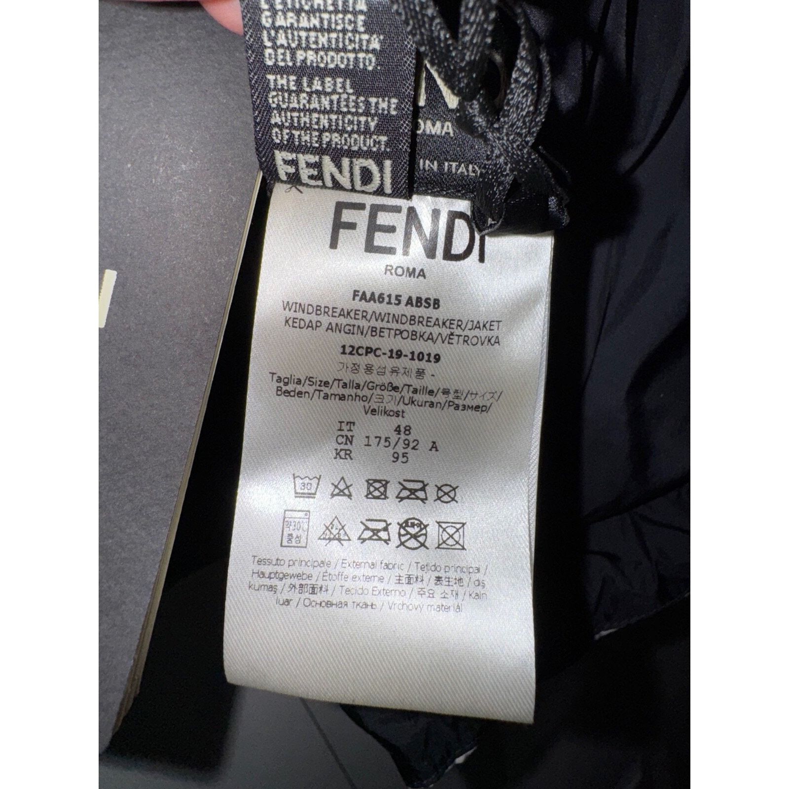 Fendi Fendi Monogram Anorak Reversible Windbreaker Jacket 48 Size US M / EU 48-50 / 2 - 13 Thumbnail